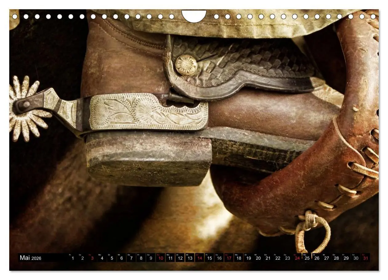 Bild: 9783457964330 | Western und Pferde (Wandkalender 2026 DIN A4 quer), CALVENDO...