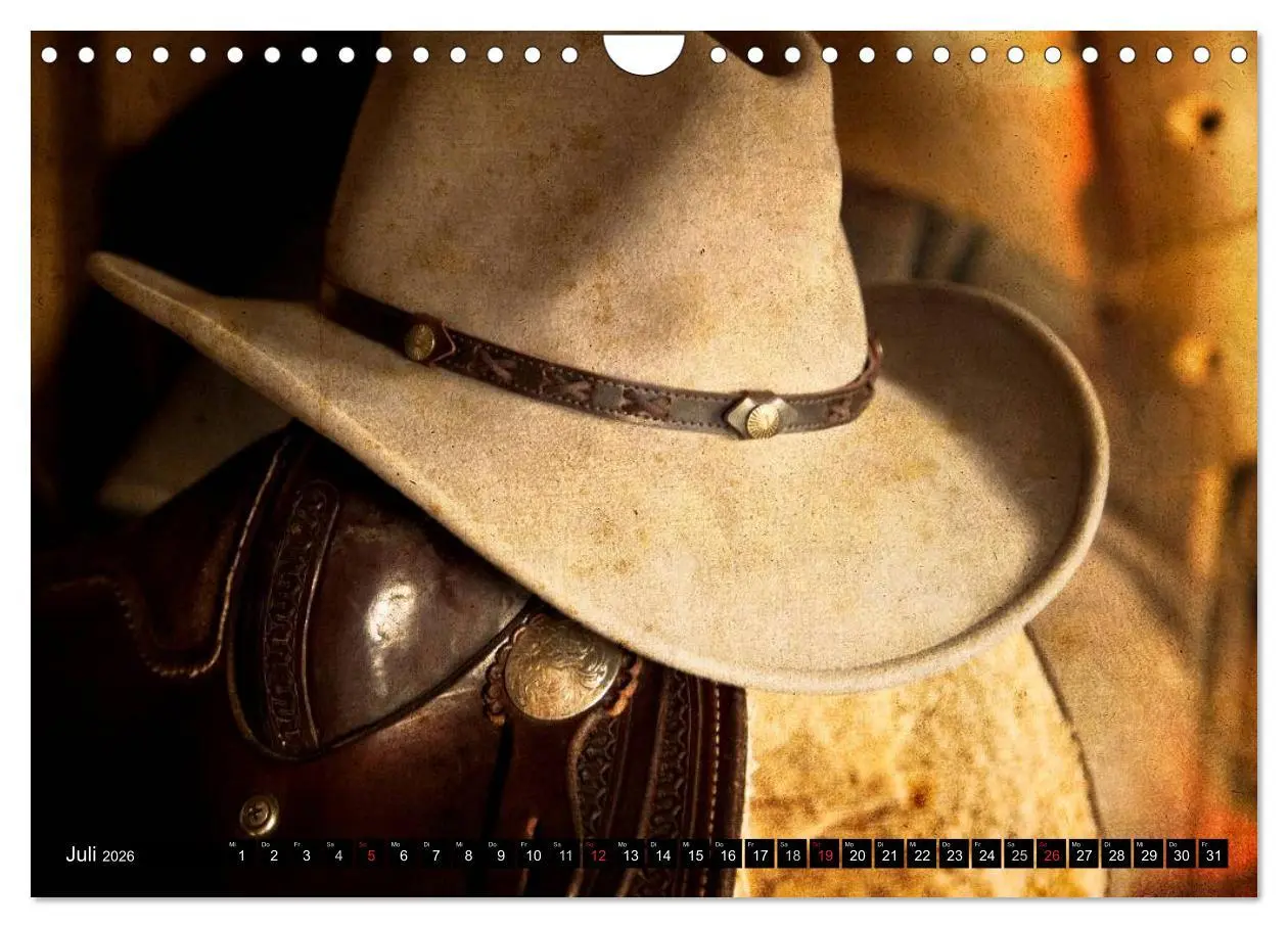 Bild: 9783457964330 | Western und Pferde (Wandkalender 2026 DIN A4 quer), CALVENDO...