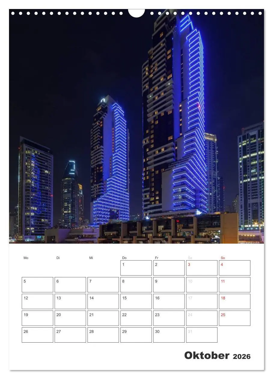 Bild: 9783516434330 | Vertical Dubai 2026 (Wandkalender 2026 DIN A3 hoch), CALVENDO...