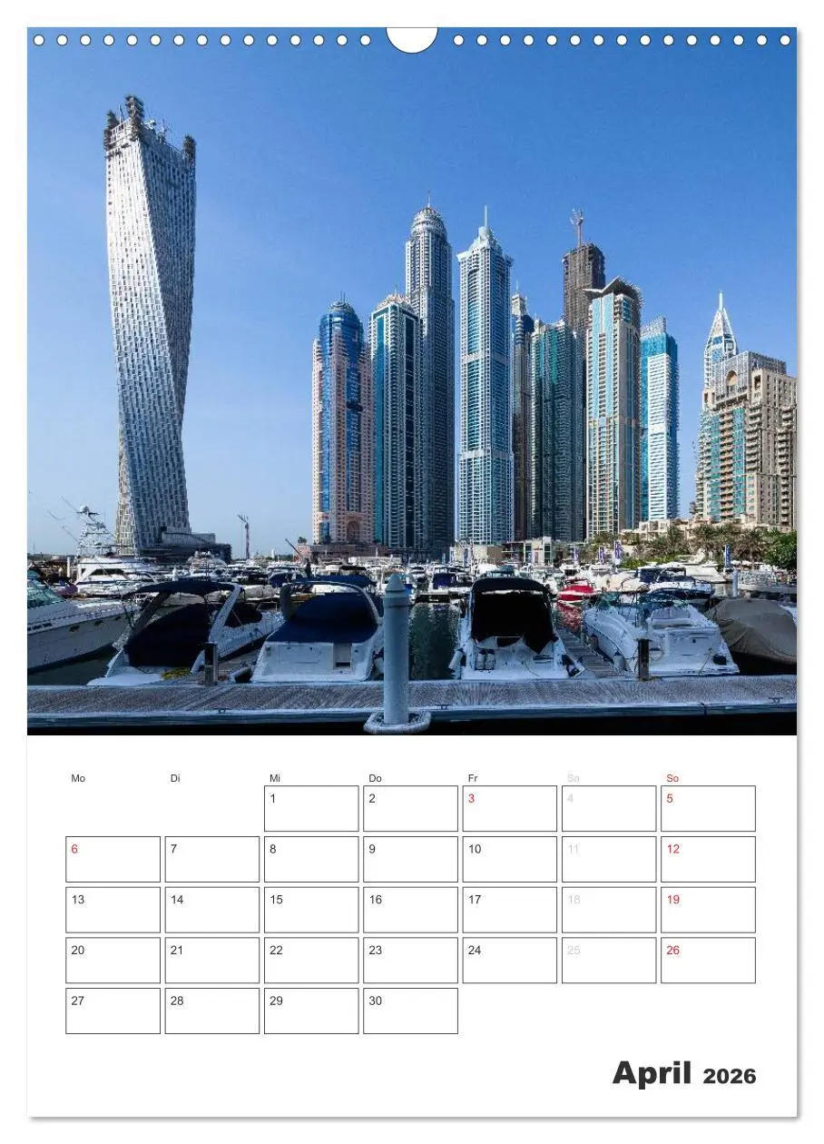 Bild: 9783516434330 | Vertical Dubai 2026 (Wandkalender 2026 DIN A3 hoch), CALVENDO...