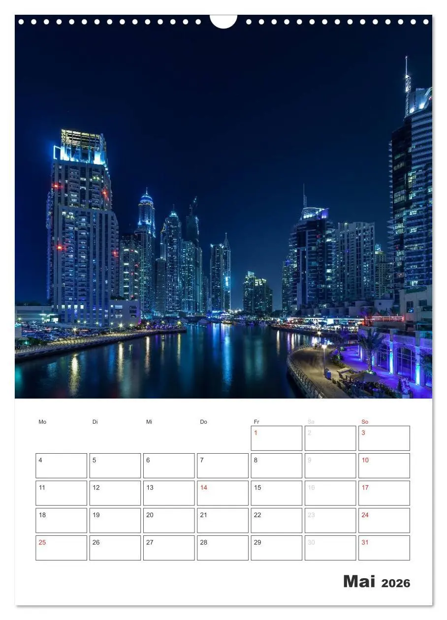 Bild: 9783516434330 | Vertical Dubai 2026 (Wandkalender 2026 DIN A3 hoch), CALVENDO...