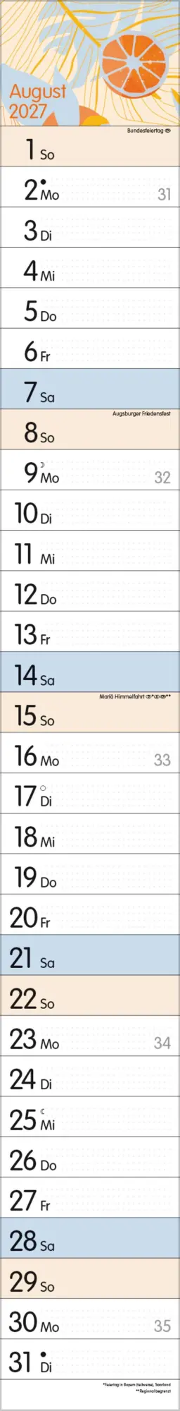 Bild: 9783819304330 | Streifenplaner Collect Moments 2027 | Verlag Korsch | Kalender | 12 S.