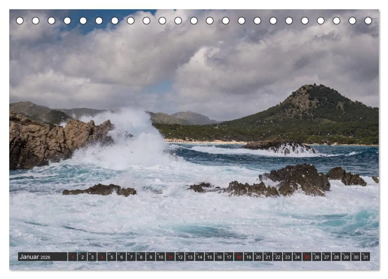 Bild: 9783457714430 | Cala Ratjada Kalender (Tischkalender 2026 DIN A5 quer), CALVENDO...