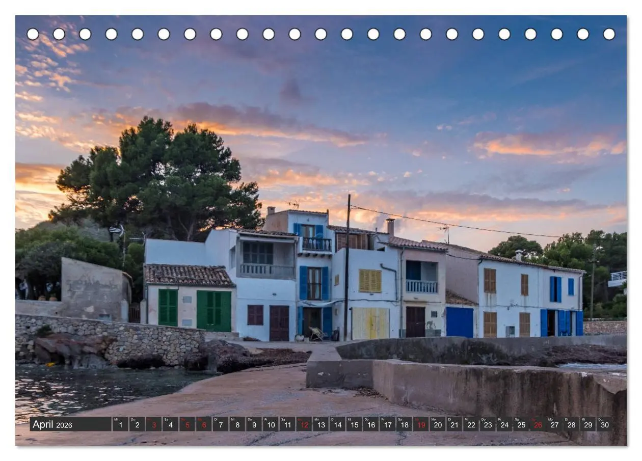 Bild: 9783457714430 | Cala Ratjada Kalender (Tischkalender 2026 DIN A5 quer), CALVENDO...