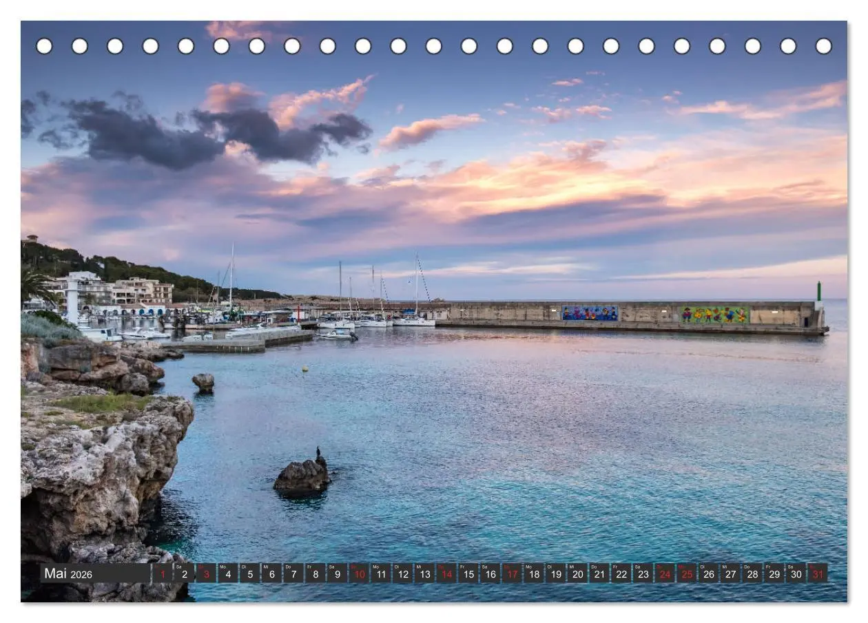 Bild: 9783457714430 | Cala Ratjada Kalender (Tischkalender 2026 DIN A5 quer), CALVENDO...