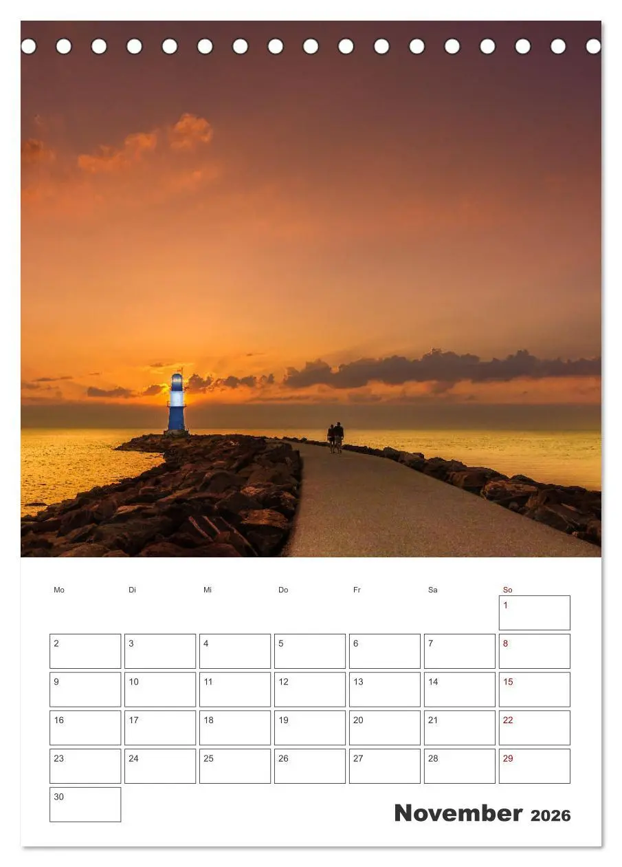 Bild: 9783516354430 | Warnemünde Urlaub für zu Hause (Tischkalender 2026 DIN A5 hoch),...