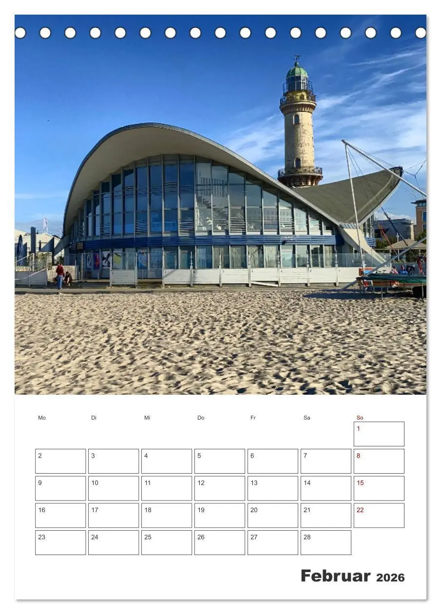Bild: 9783516354430 | Warnemünde Urlaub für zu Hause (Tischkalender 2026 DIN A5 hoch),...