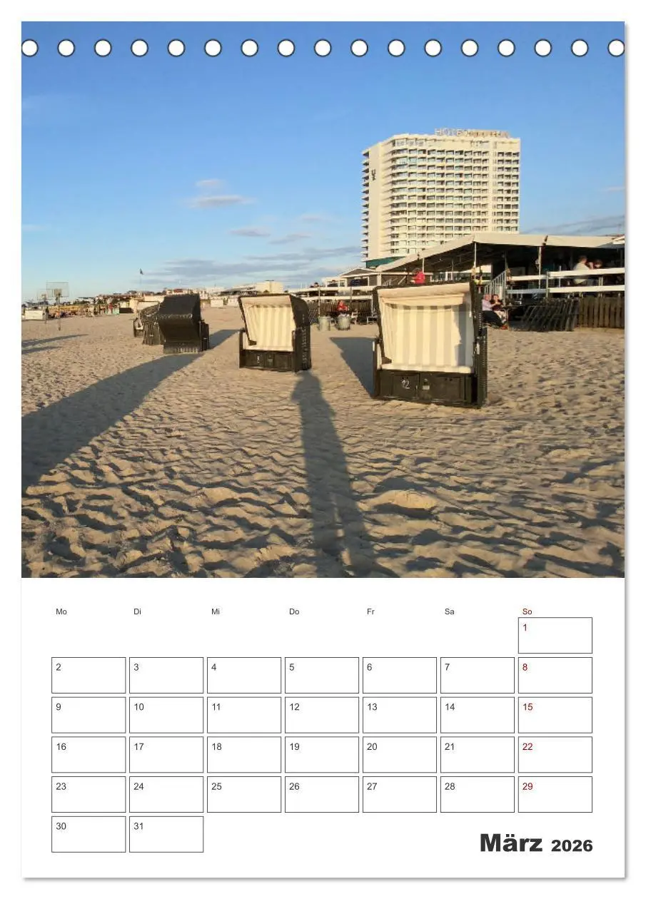 Bild: 9783516354430 | Warnemünde Urlaub für zu Hause (Tischkalender 2026 DIN A5 hoch),...