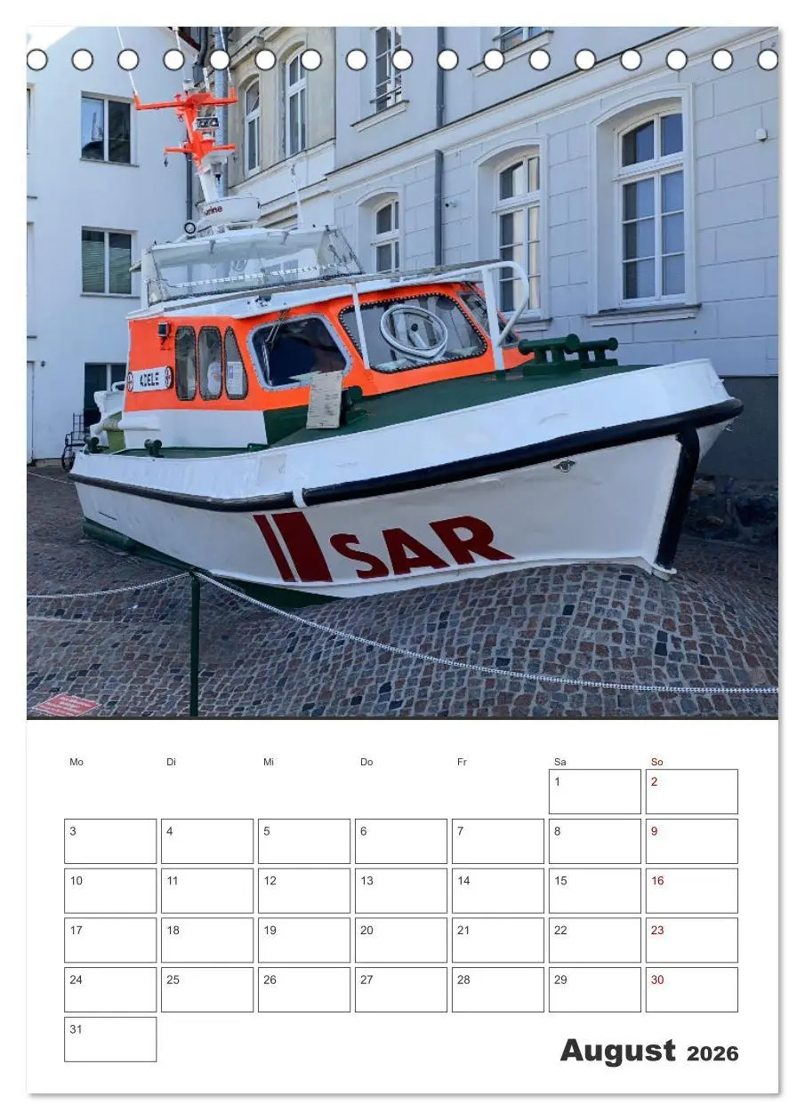 Bild: 9783516354430 | Warnemünde Urlaub für zu Hause (Tischkalender 2026 DIN A5 hoch),...