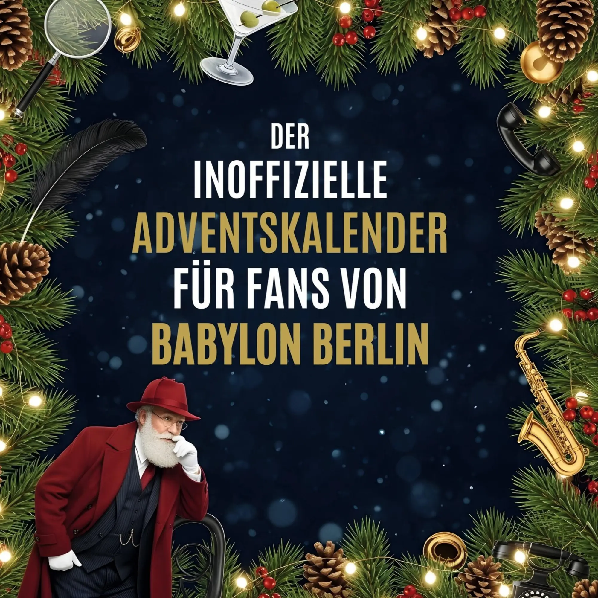 Cover: 9783695314430 | Der inoffizielle Adventskalender für Fans von Babylon Berlin | Schäfer