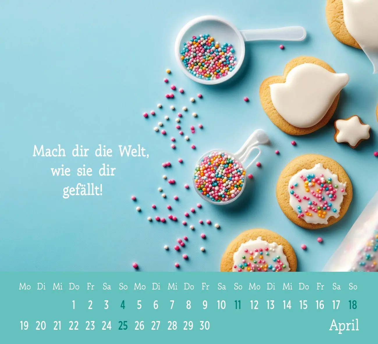 Bild: 4036442014530 | Mini-Kalender 2027: Der kleine Gute-Laune-Kalender | Groh Verlag