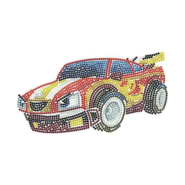 Bild: 4895225924530 | Diamond Dotz Rennauto | Kit (Bastelset) | 2592453 | Deutsch | 2024