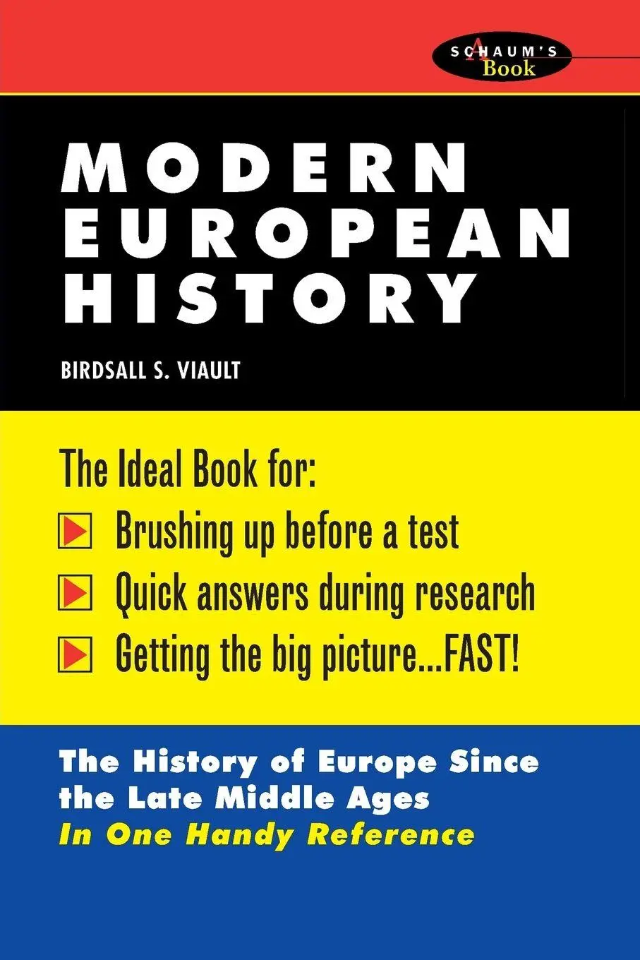 Cover: 9780070674530 | Schaum's Outline of Modern European History | Birdsall S. Viault
