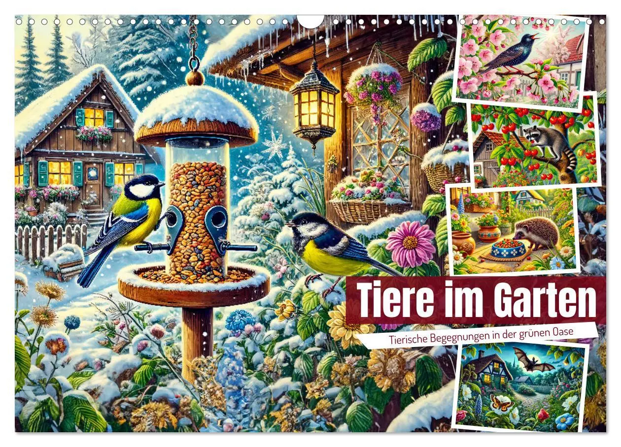 Cover: 9783457324530 | Tiere im Garten - Tierische Begegnungen in der grünen Oase...