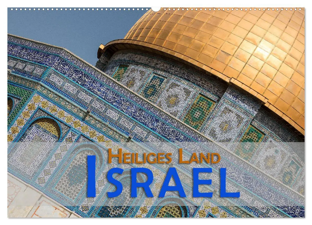 Cover: 9783457874530 | Israel - Heiliges Land (Wandkalender 2026 DIN A2 quer), CALVENDO...