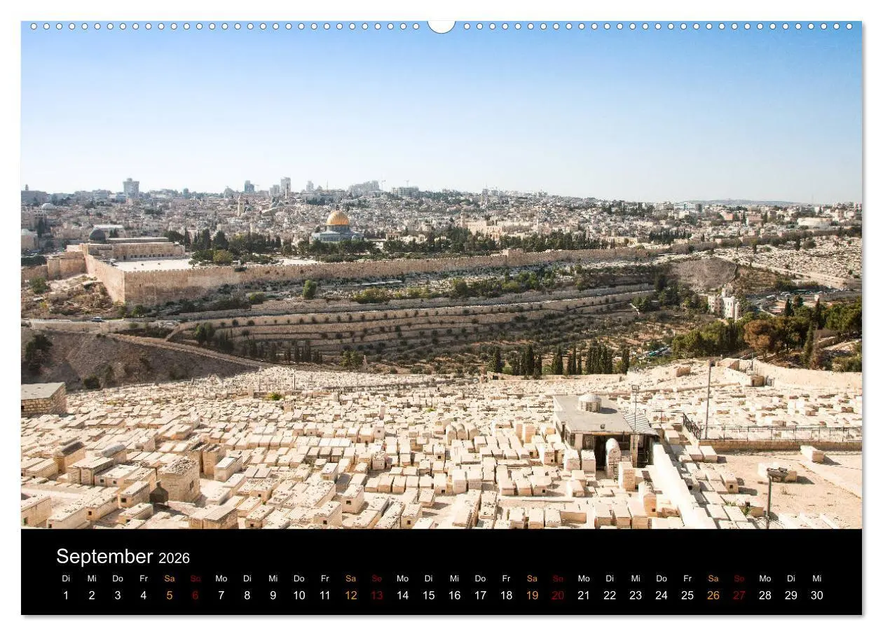 Bild: 9783457874530 | Israel - Heiliges Land (Wandkalender 2026 DIN A2 quer), CALVENDO...