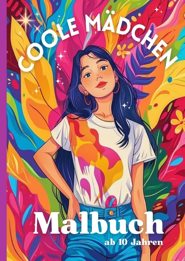Cover: 9783565164530 | Coole Mädchen Malbuch | Lia Mayr | Taschenbuch | Deutsch | epubli