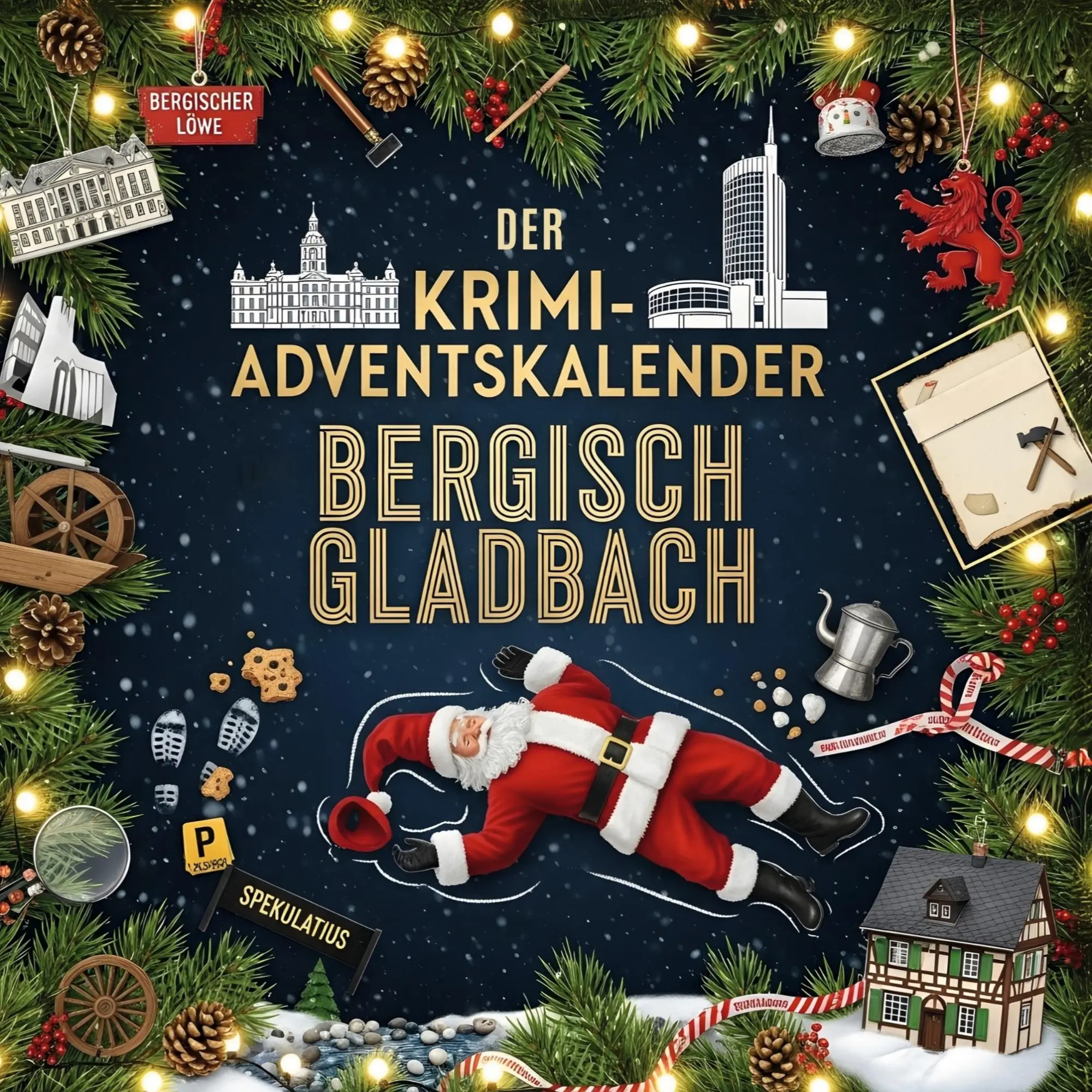 Cover: 9783695304530 | Der Krimi-Adventskalender Bergisch Gladbach | Hannah Hartmann | Buch