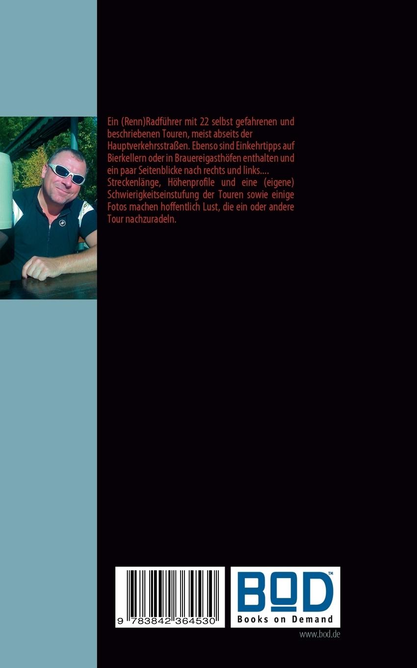 Rückseite: 9783842364530 | Rennradtouren durch Franken | Andreas Köhler | Taschenbuch | 80 S.