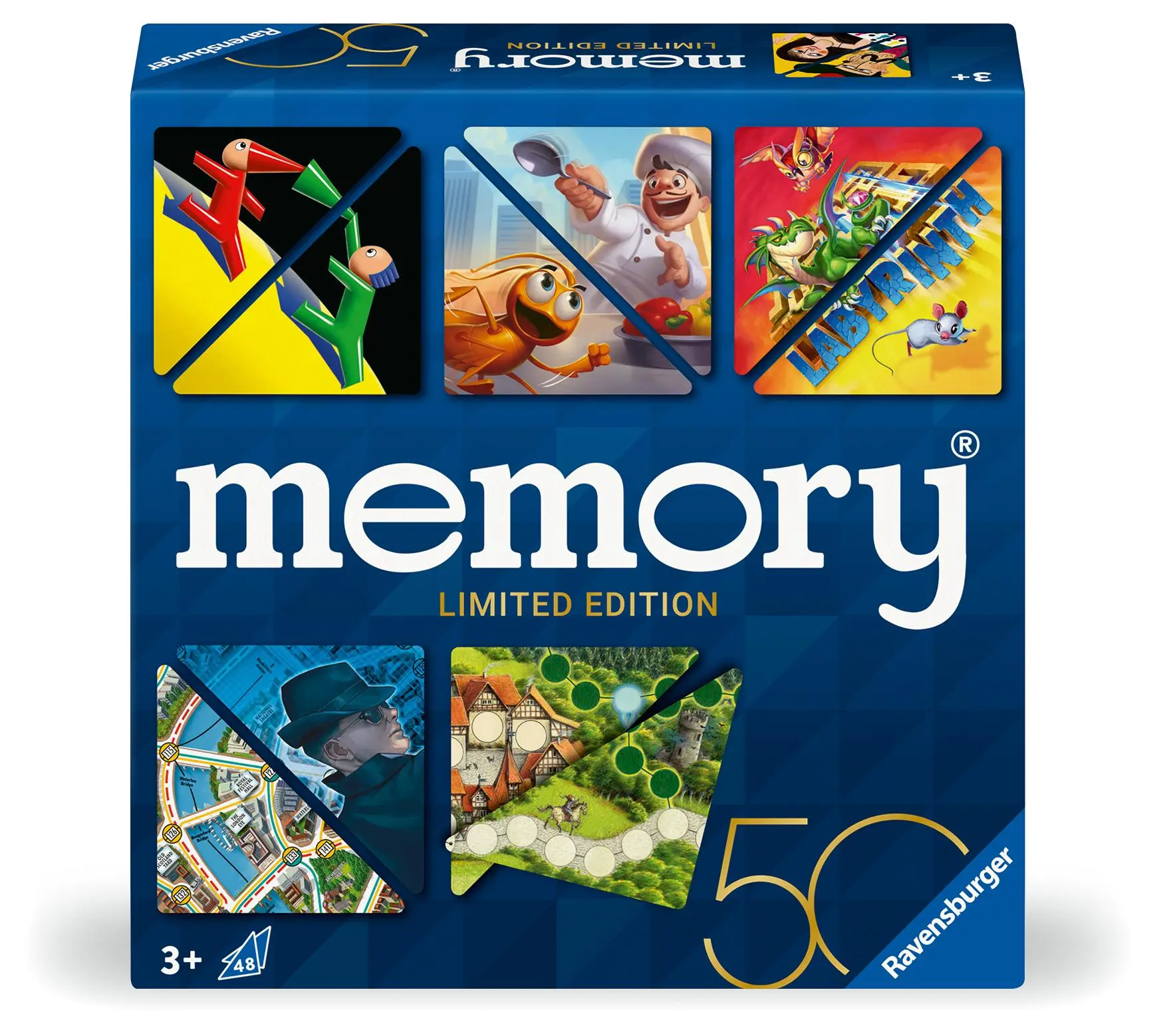 Cover: 4005556224630 | memory® 50 Jahre Blaues Dreieck | William H. Hurter | Spiel | Spiel