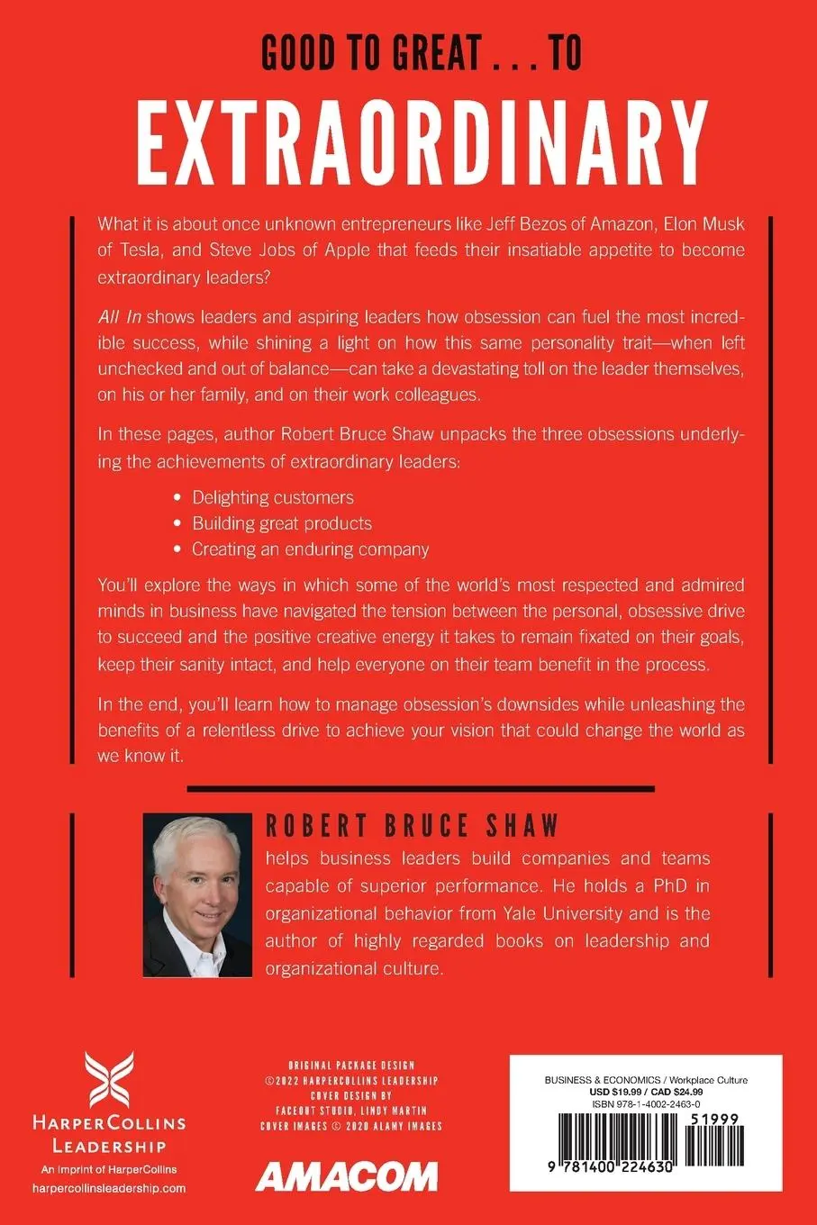 Rückseite: 9781400224630 | The All In | How Obsessive Leaders Achieve the Extraordinary (Itpe)