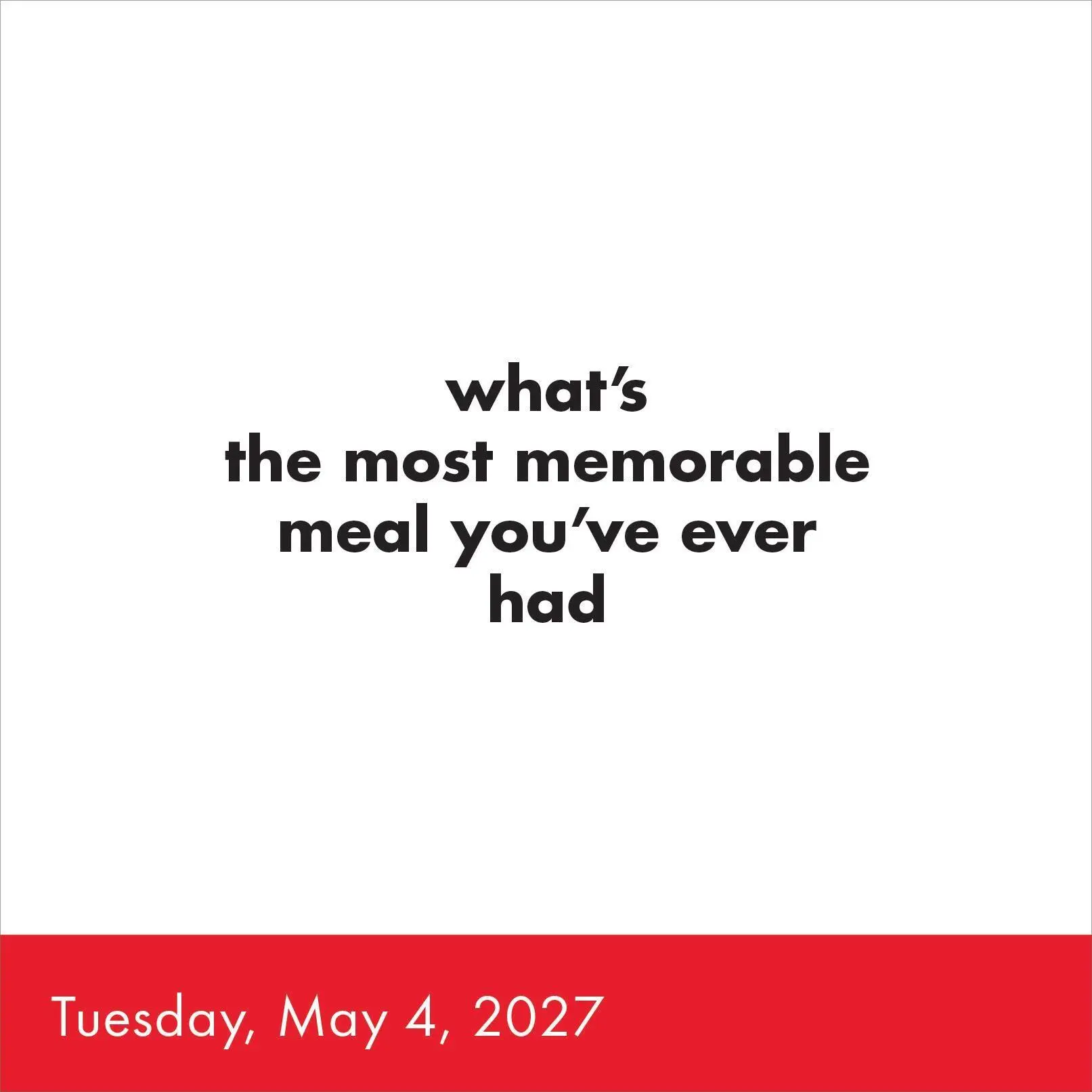 Bild: 9781523534630 | TableTopics® Question-A-Day Page-A-Day® Calendar 2027 | Kalender