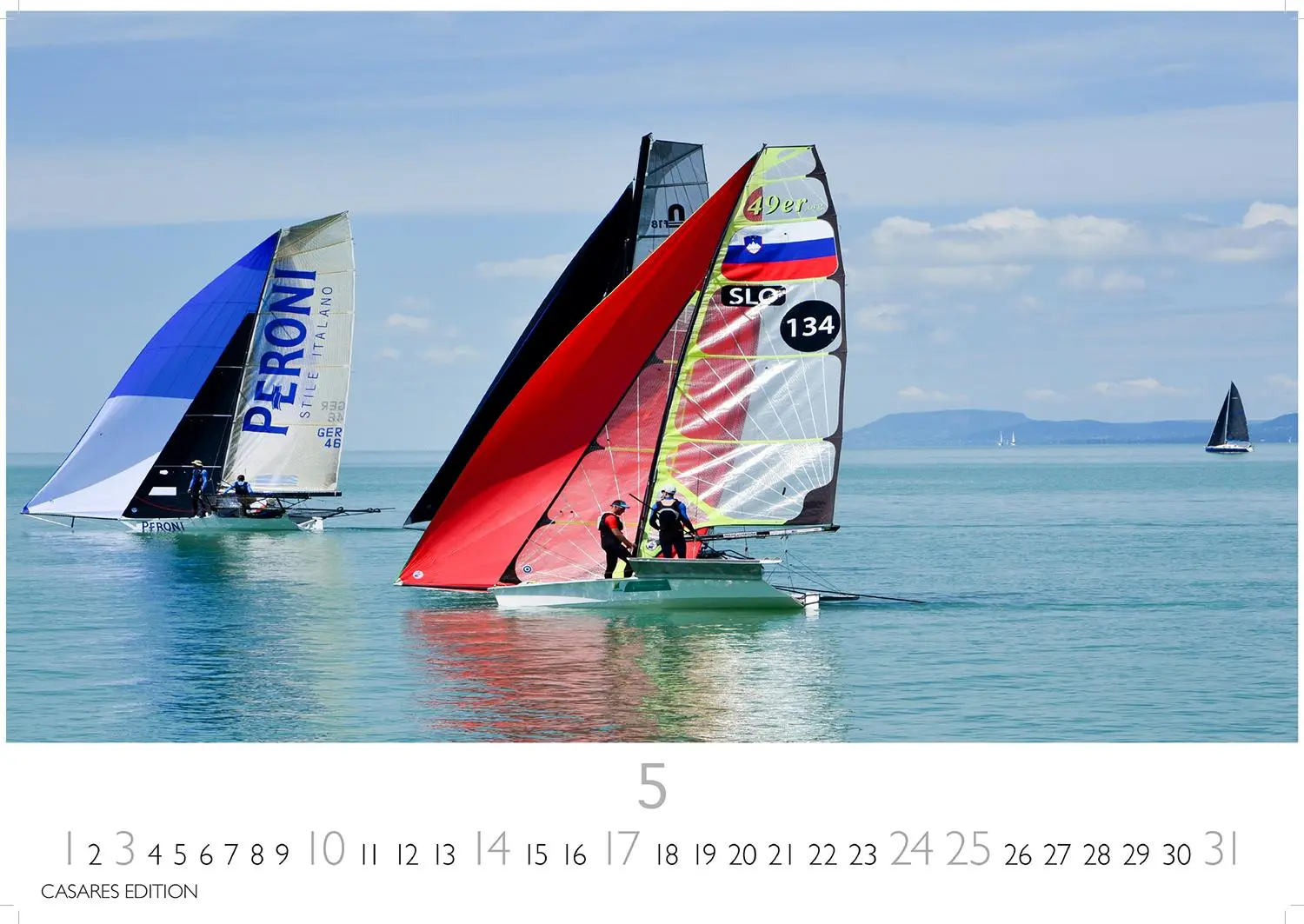 Bild: 9781835244630 | Segeln 2026 L 35x50cm | Kalender | 14 S. | Deutsch | 2026