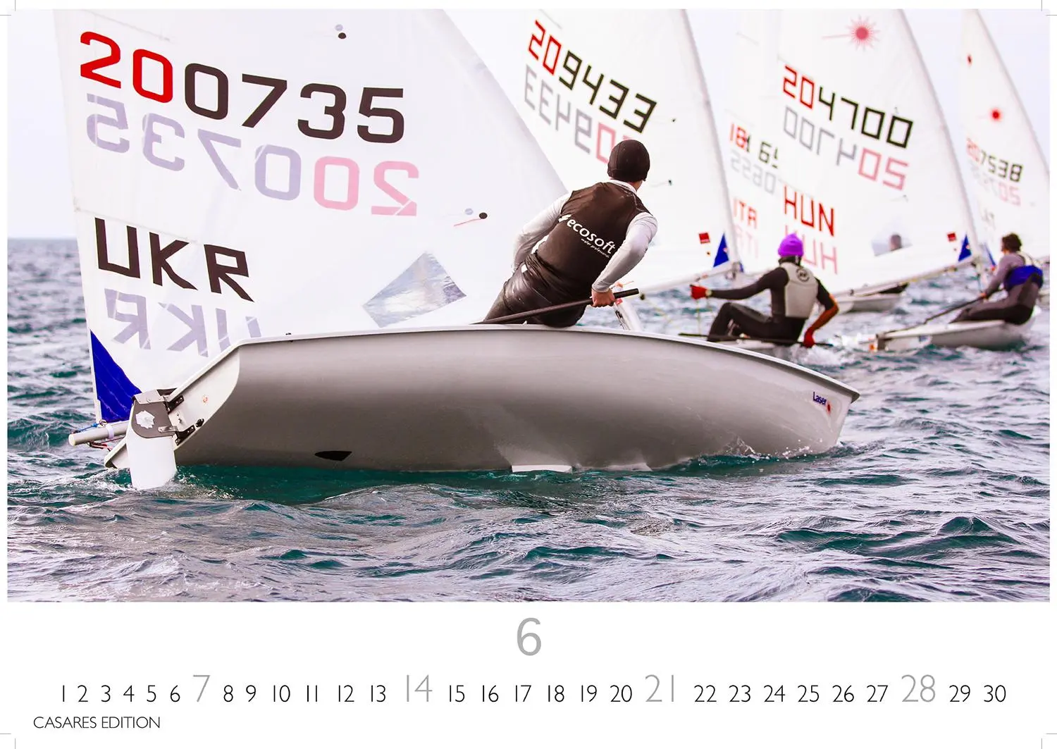 Bild: 9781835244630 | Segeln 2026 L 35x50cm | Kalender | 14 S. | Deutsch | 2026