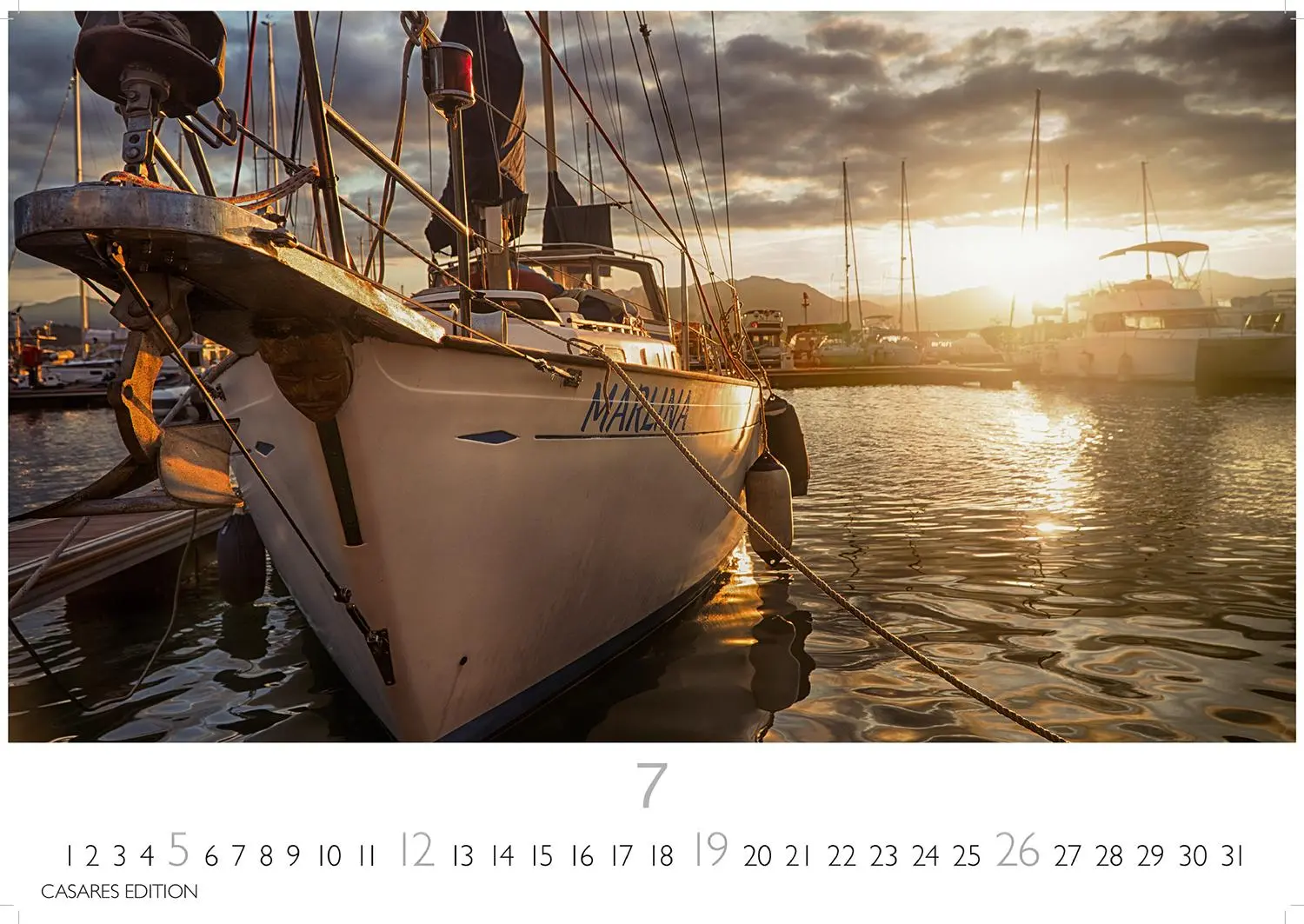 Bild: 9781835244630 | Segeln 2026 L 35x50cm | Kalender | 14 S. | Deutsch | 2026