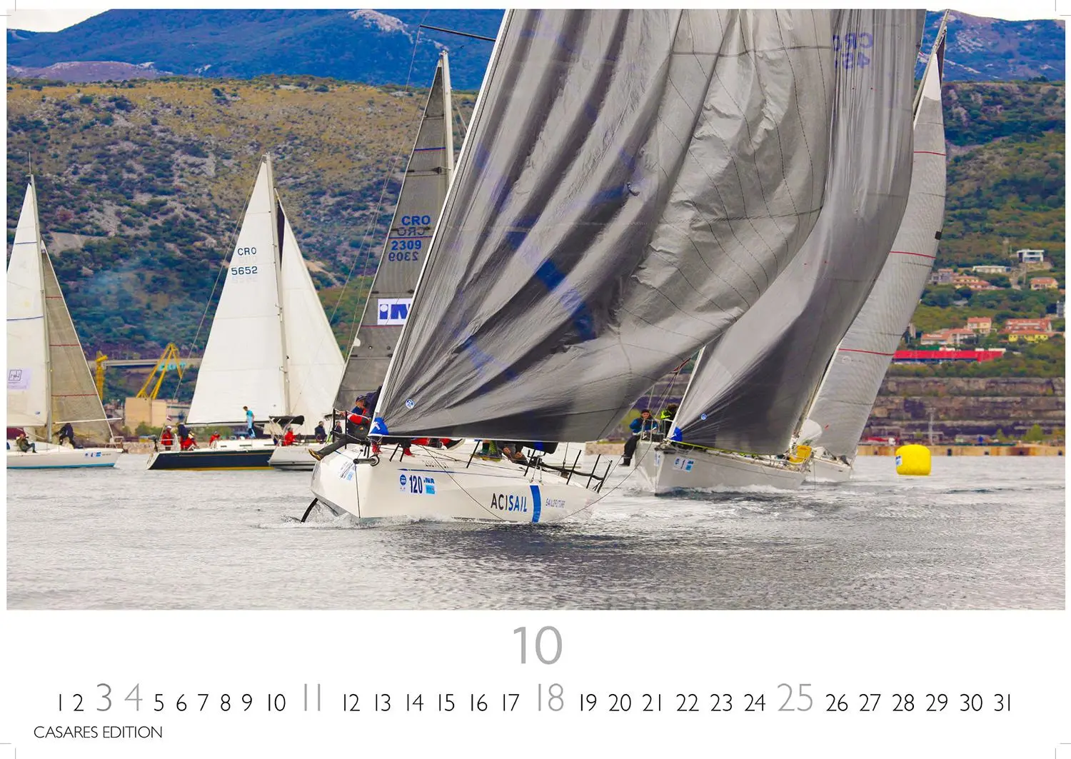Bild: 9781835244630 | Segeln 2026 L 35x50cm | Kalender | 14 S. | Deutsch | 2026