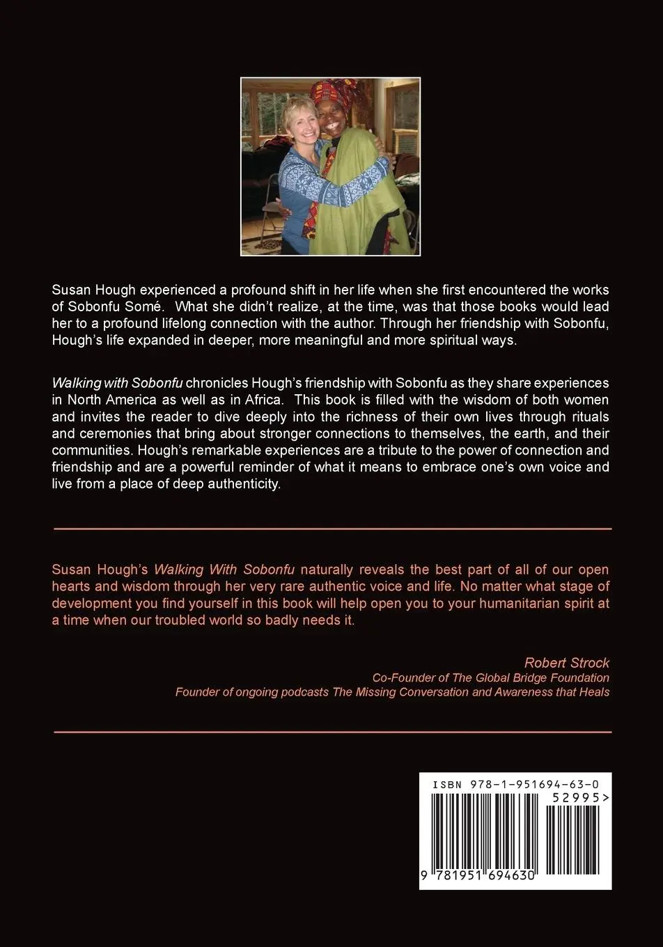 Rückseite: 9781951694630 | Walking with Sobonfu | Susan Hough | Taschenbuch | Englisch | 2021