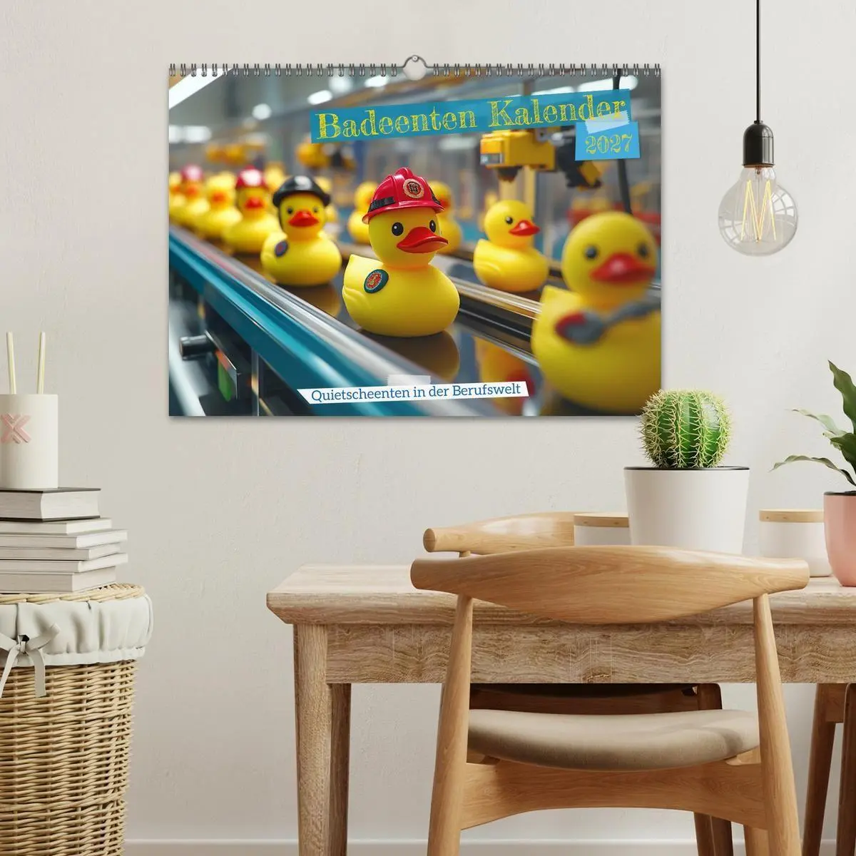 Bild: 9783569044630 | Badeenten Kalender - Quietscheenten in der Berufswelt (Wandkalender...