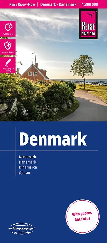 Cover: 9783831774630 | Reise Know-How Landkarte Dänemark / Denmark (1:300.000) | (Land-)Karte