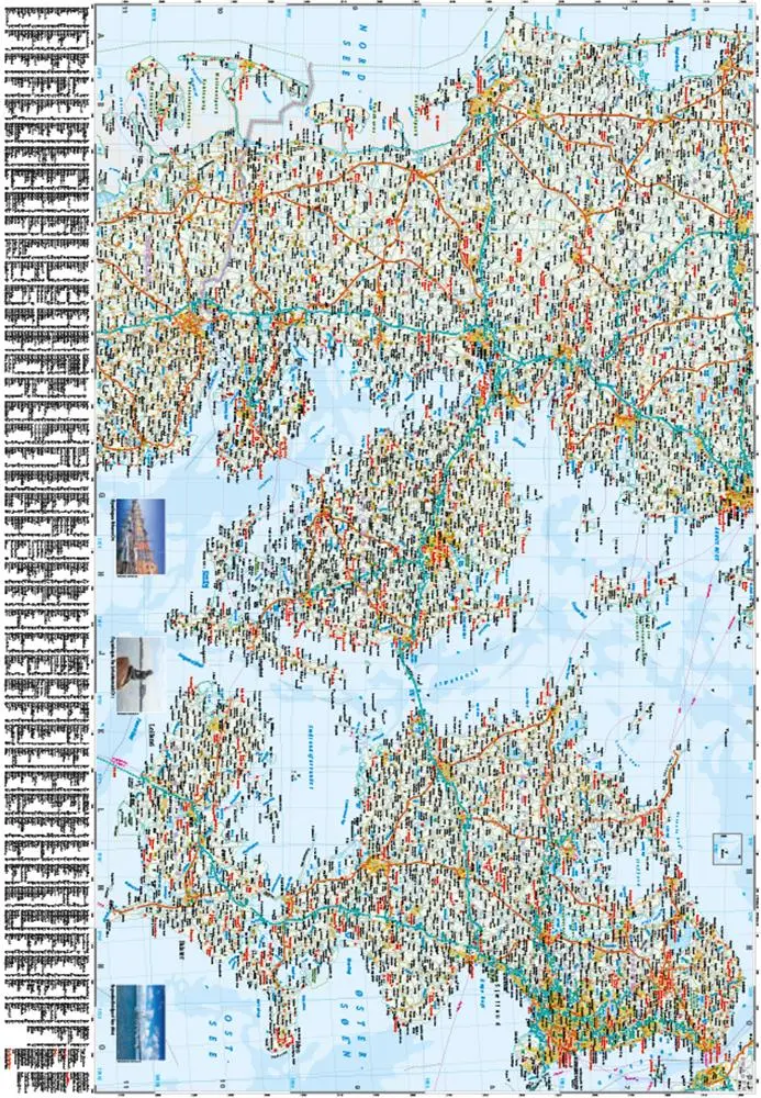 Bild: 9783831774630 | Reise Know-How Landkarte Dänemark / Denmark (1:300.000) | (Land-)Karte