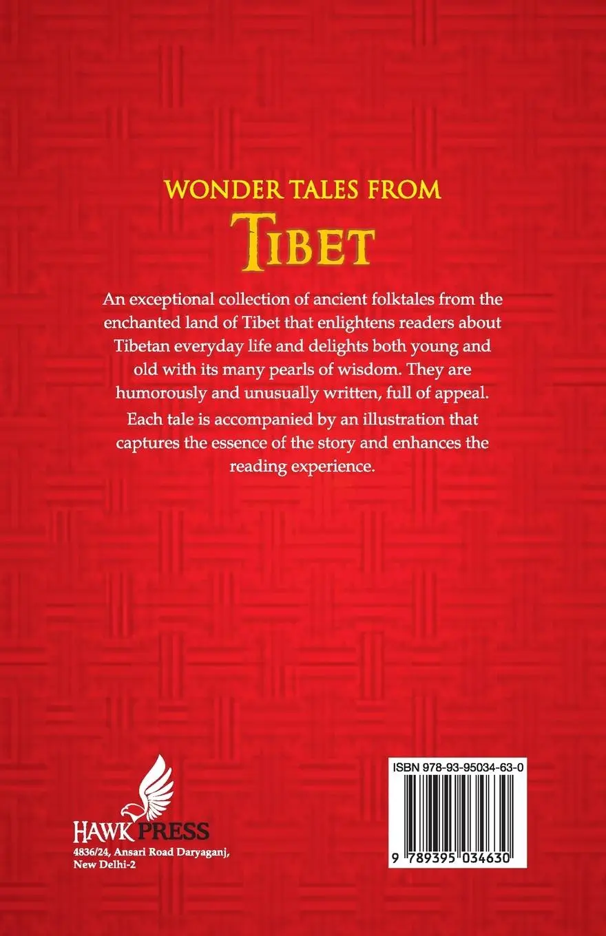 Rückseite: 9789395034630 | Wonder Tales from Tibet | Eleanore Myers Jewett | Taschenbuch | 1994