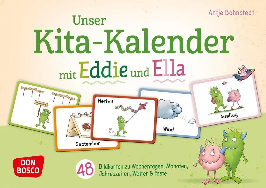 Cover: 4260694924730 | Unser Kita-Kalender mit Eddie und Ella | Medien | Box | 48 S. | 2026