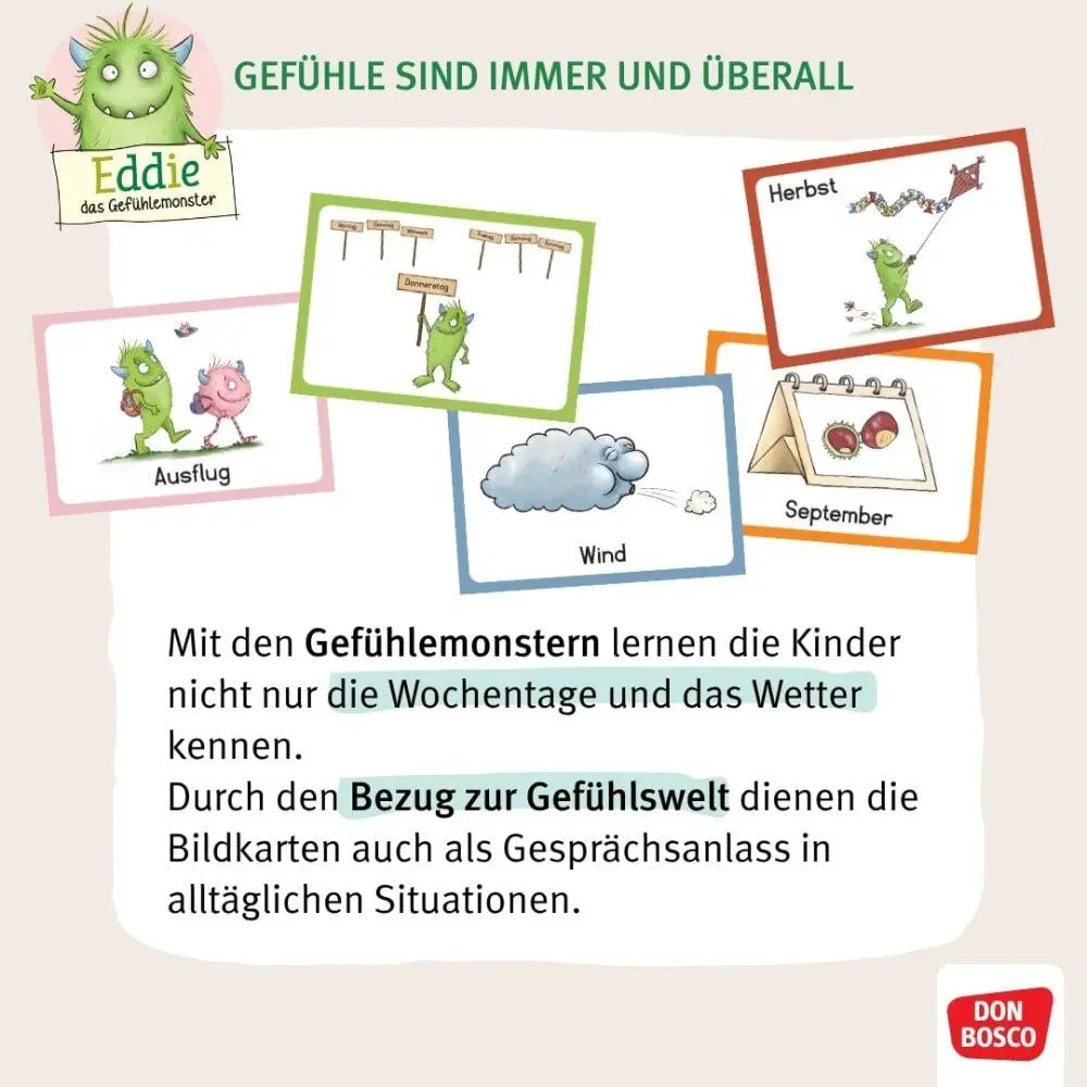 Bild: 4260694924730 | Unser Kita-Kalender mit Eddie und Ella | Medien | Box | 48 S. | 2026
