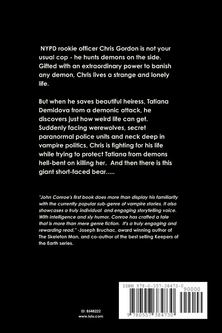 Rückseite: 9780557384730 | God Touched | John Conroe | Taschenbuch | Englisch | 2010 | Lulu.com