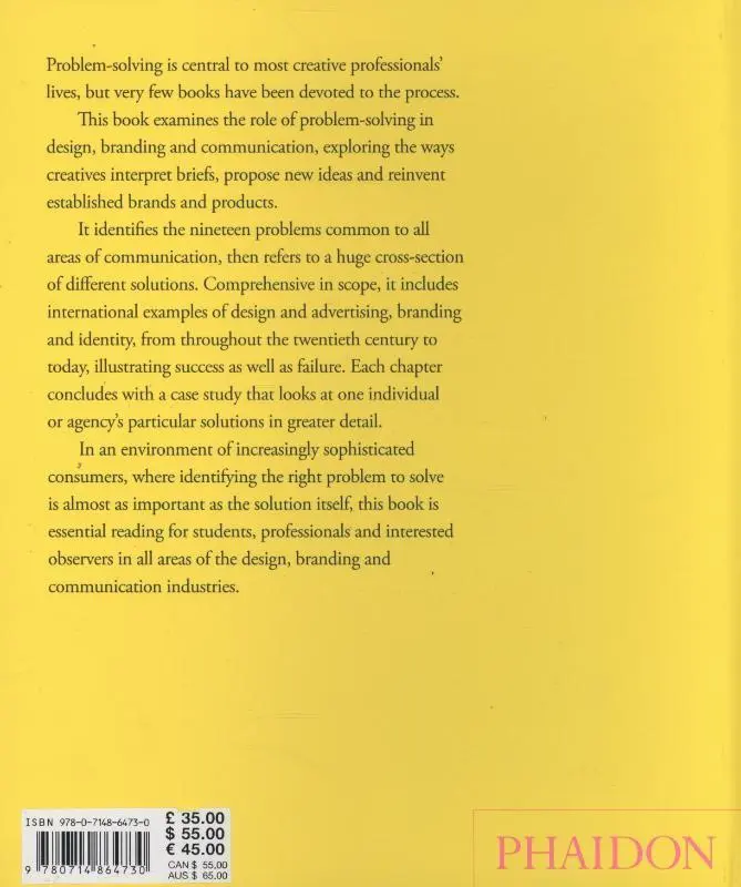 Rückseite: 9780714864730 | Problem Solved | Michael Johnson | Buch | 320 S. | Englisch | 2012