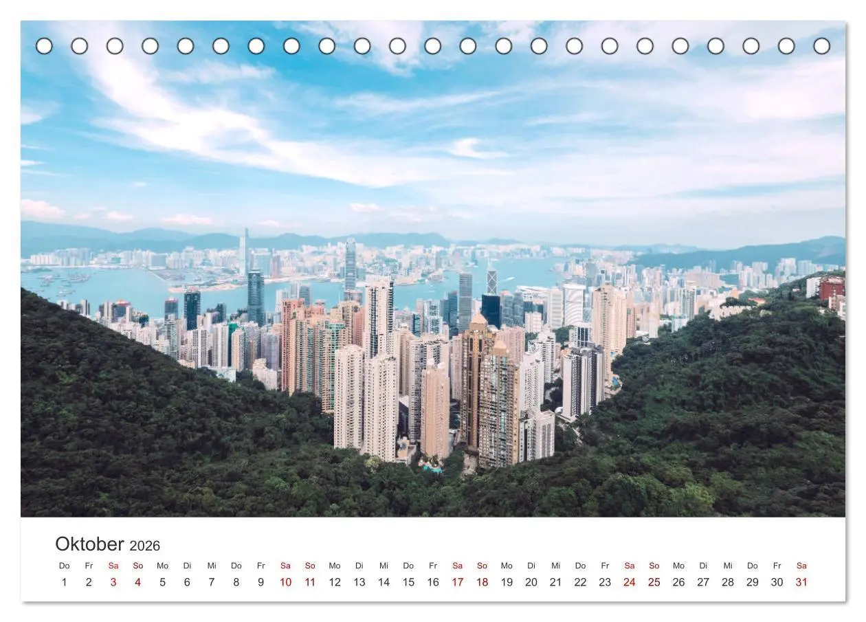 Bild: 9783457924730 | Hongkong - eine einzigartige Weltstadt (Tischkalender 2026 DIN A5...