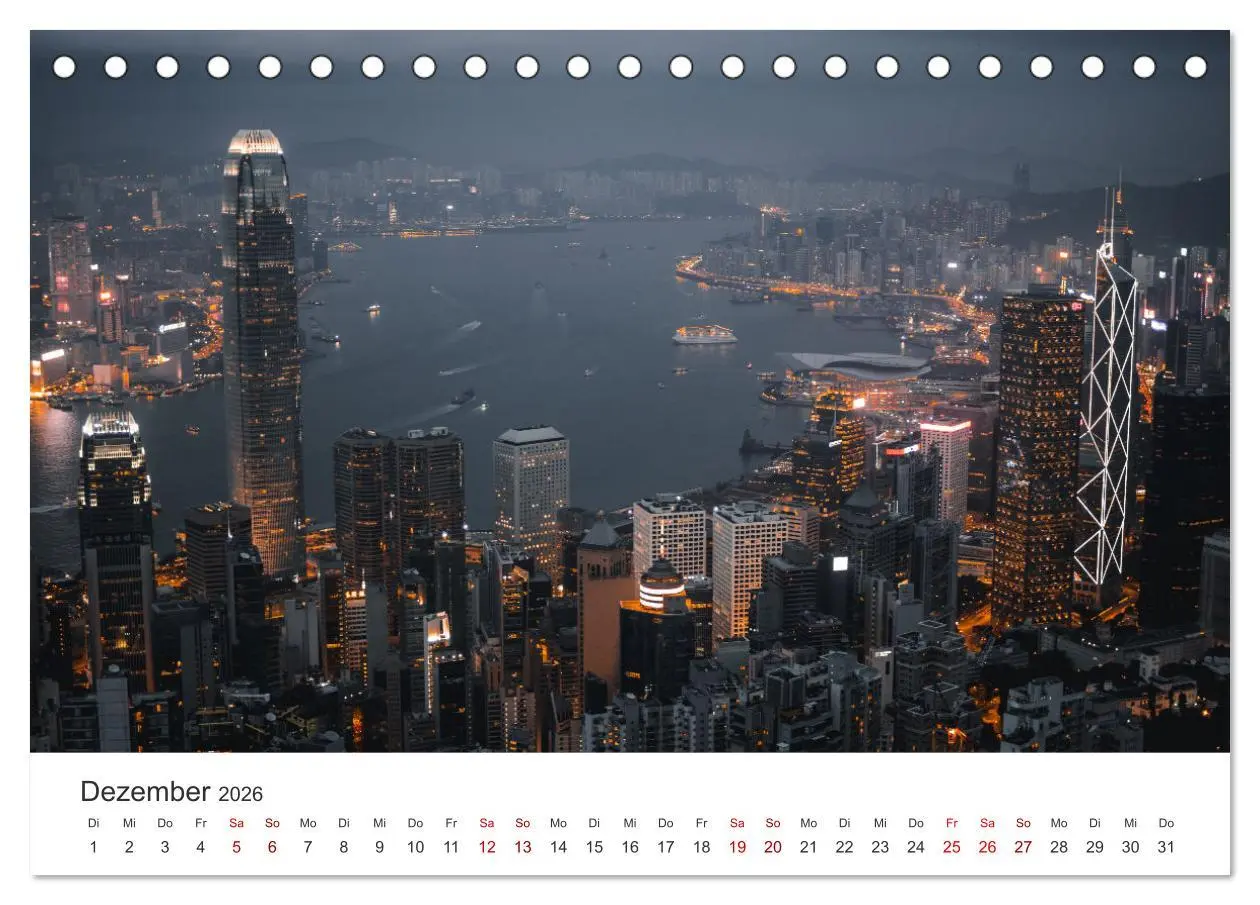 Bild: 9783457924730 | Hongkong - eine einzigartige Weltstadt (Tischkalender 2026 DIN A5...