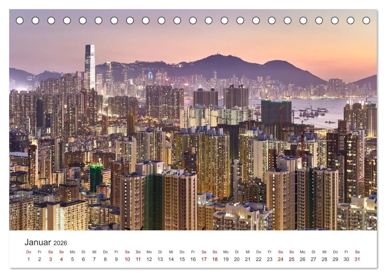 Bild: 9783457924730 | Hongkong - eine einzigartige Weltstadt (Tischkalender 2026 DIN A5...
