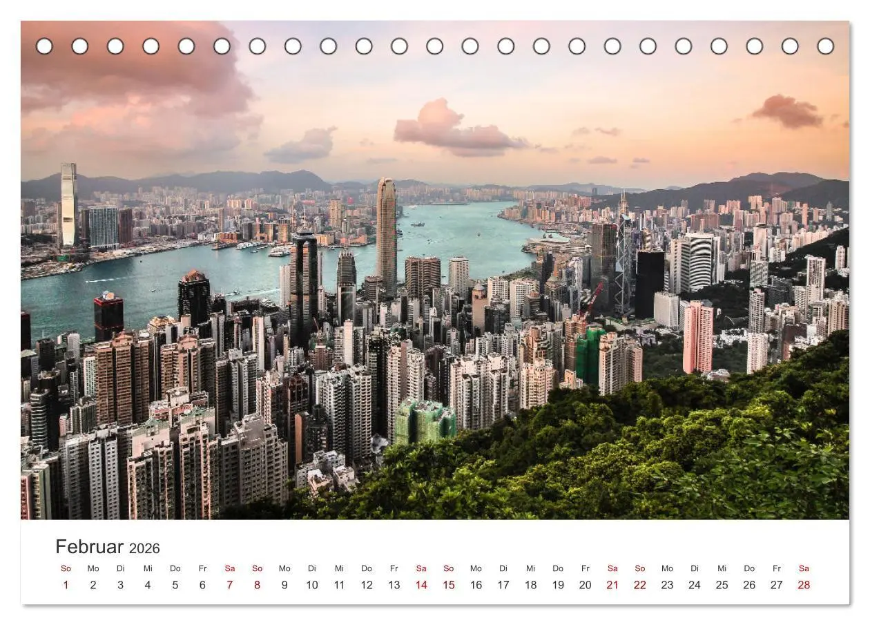 Bild: 9783457924730 | Hongkong - eine einzigartige Weltstadt (Tischkalender 2026 DIN A5...