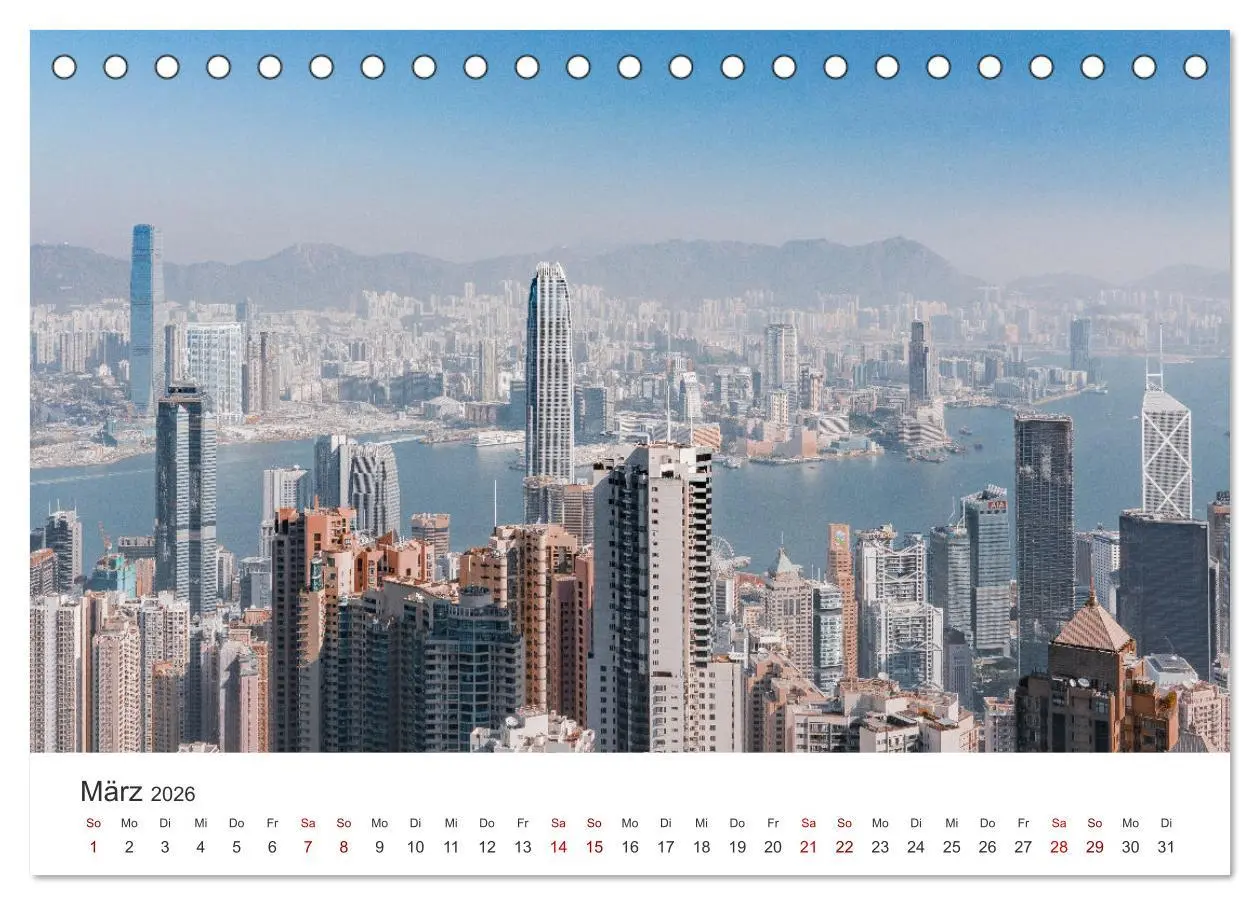 Bild: 9783457924730 | Hongkong - eine einzigartige Weltstadt (Tischkalender 2026 DIN A5...