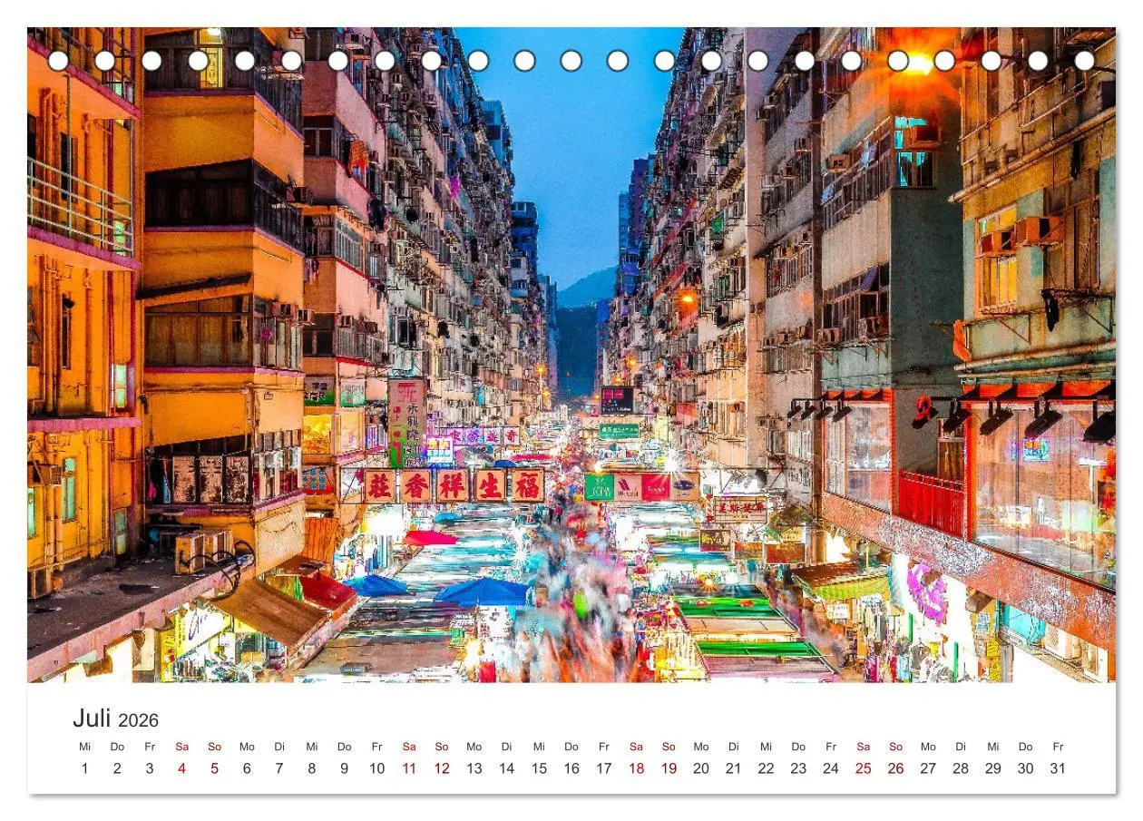 Bild: 9783457924730 | Hongkong - eine einzigartige Weltstadt (Tischkalender 2026 DIN A5...