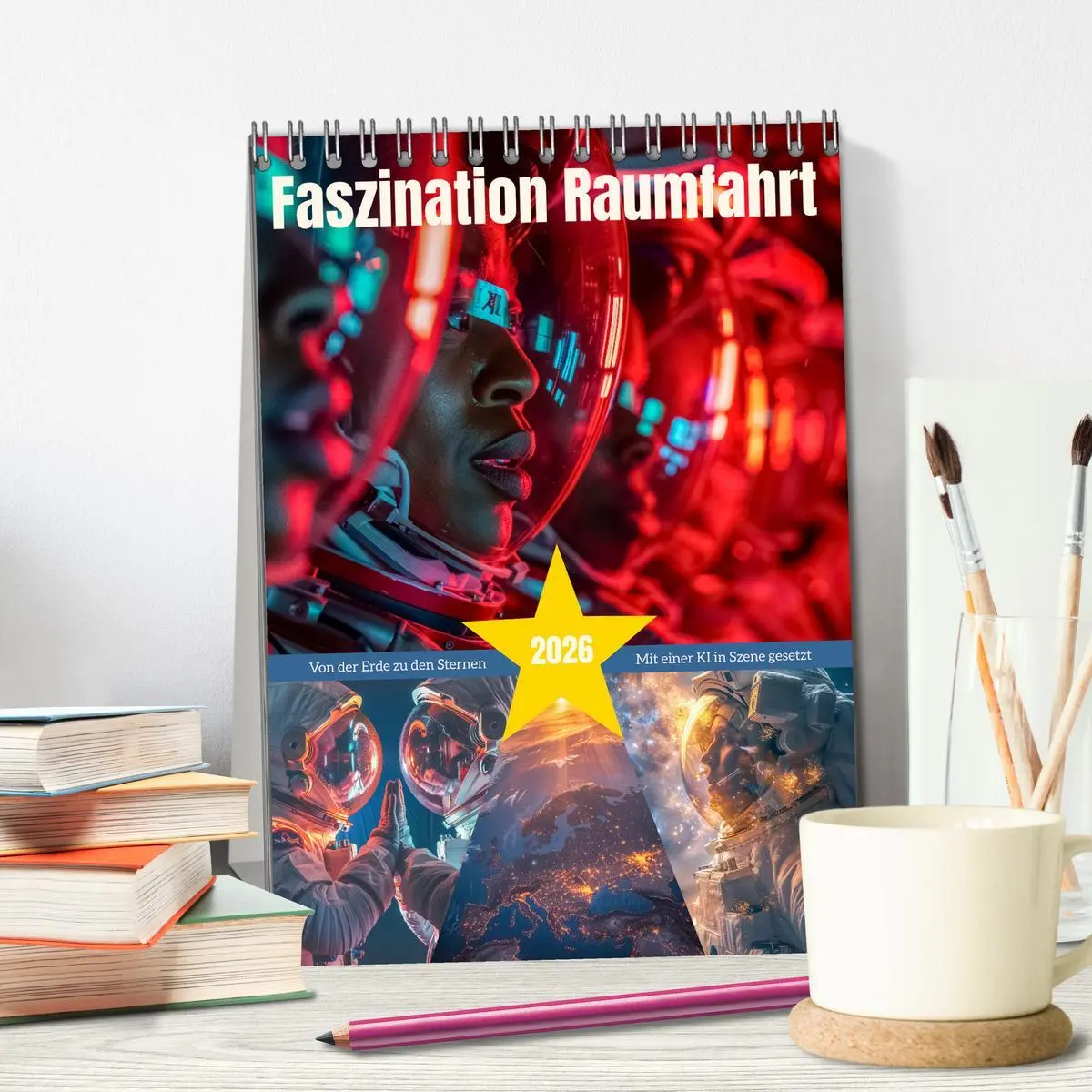 Bild: 9783516254730 | Faszination Raumfahrt (Tischkalender 2026 DIN A5 hoch), CALVENDO...