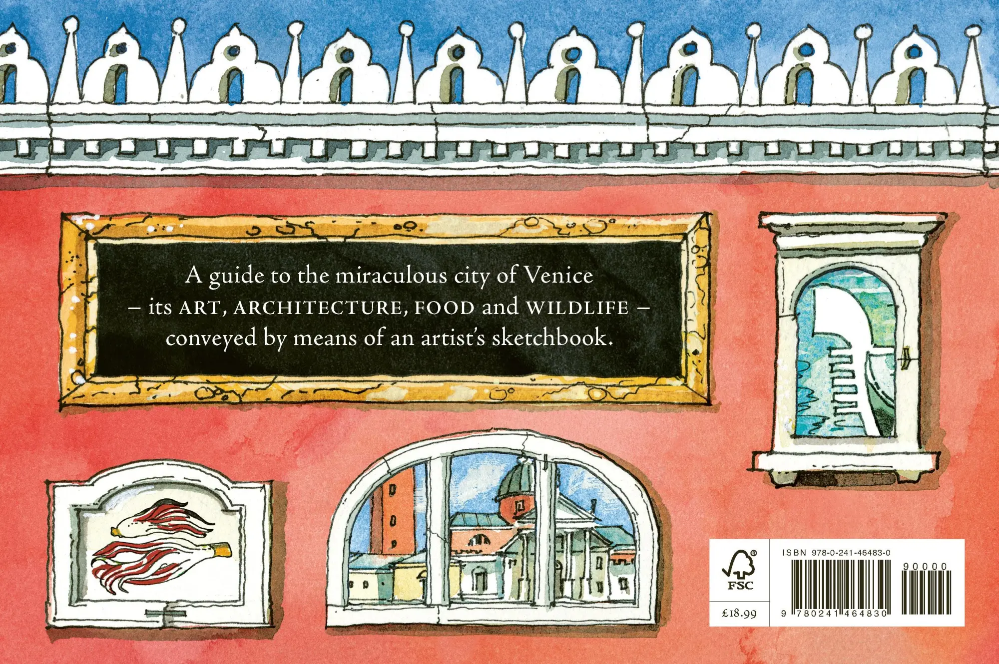 Rückseite: 9780241464830 | Venice | A Sketchbook Guide | Matthew Rice | Buch | Gebunden | 2022