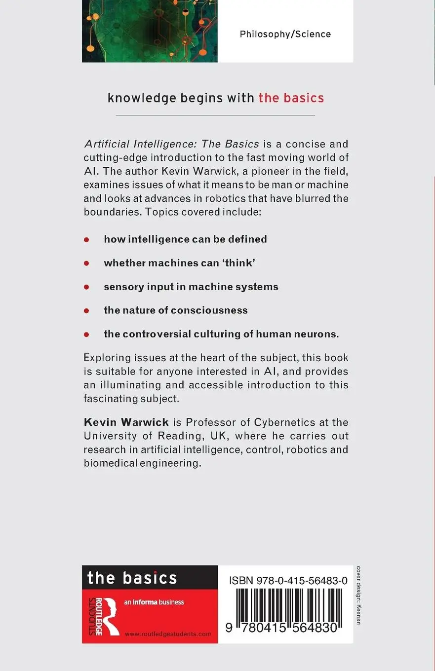 Rückseite: 9780415564830 | Artificial Intelligence | The Basics | Kevin Warwick | Taschenbuch