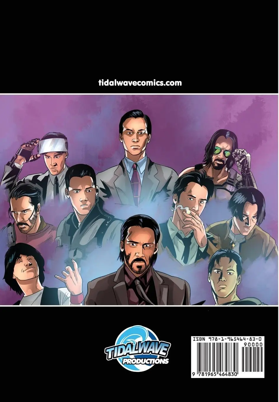 Rückseite: 9781965464830 | FAME | Keanu Reeves | Michael Frizell (u. a.) | Taschenbuch | Englisch