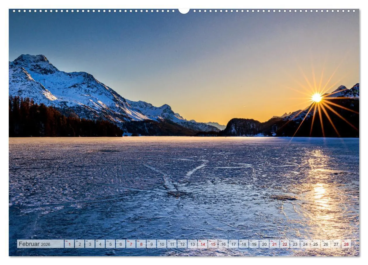 Bild: 9783457534830 | Silsersee Engadin (Wandkalender 2026 DIN A2 quer), CALVENDO...